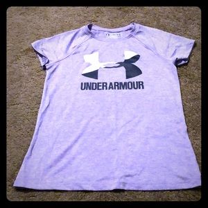UA Girls Medium Tee